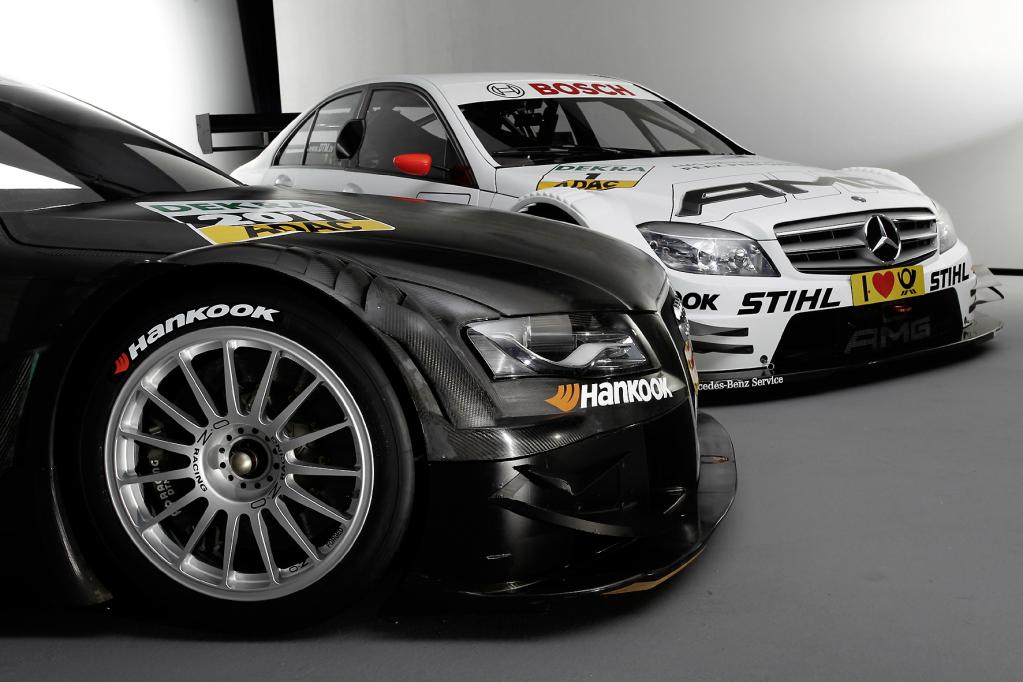 Die DTM-Rennreifen für die kommende Saison werden von Hankook bereitgestellt. 