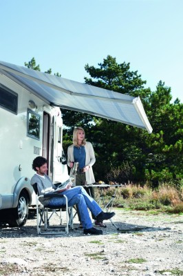 Doemetic bietet Camping-Markise ohne Stützen