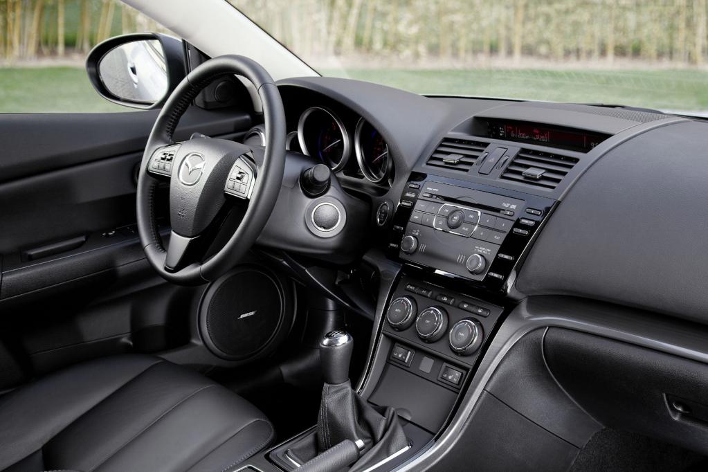 Ein hochwertiges Ambiente findet sich im Innern des Mazda6. 