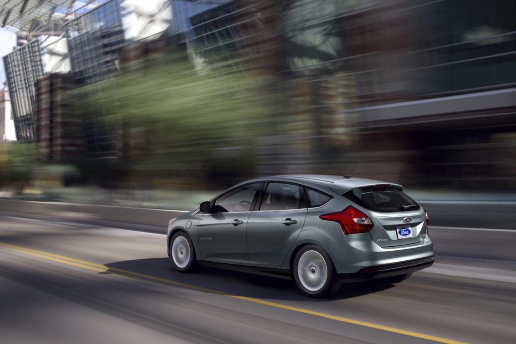 Ein weiteres Messehighlight war der Ford Focus Electric. 