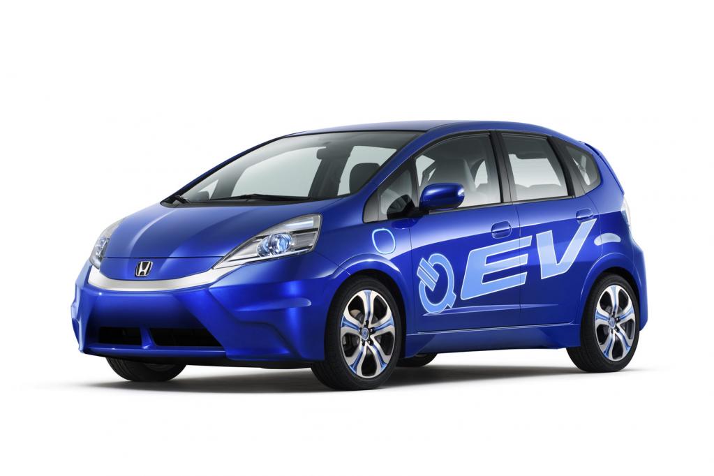 Elektrisch fährt der kleine Honda Fit EV. 