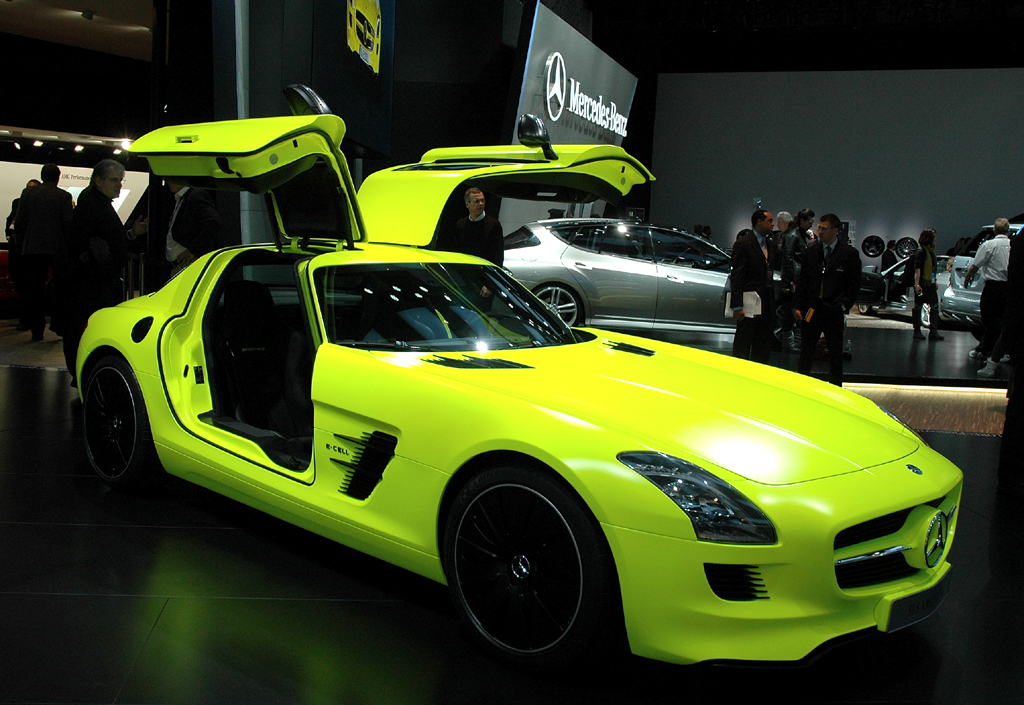 Elektro-Supersportwagen Mercedes SLS AMG E-Cell.