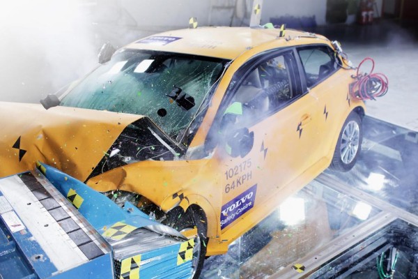 Elektroautos: Volvo zeigt Crashtest-Folgen in Detroit 