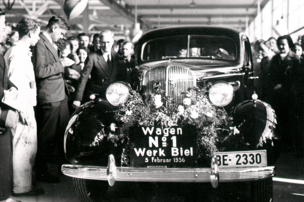 Erster Chevrolet aus der Schweiz, 1936