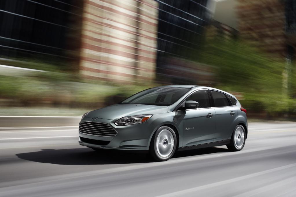 Ford gibt sich grün mit dem kompakten Focus Electric. 