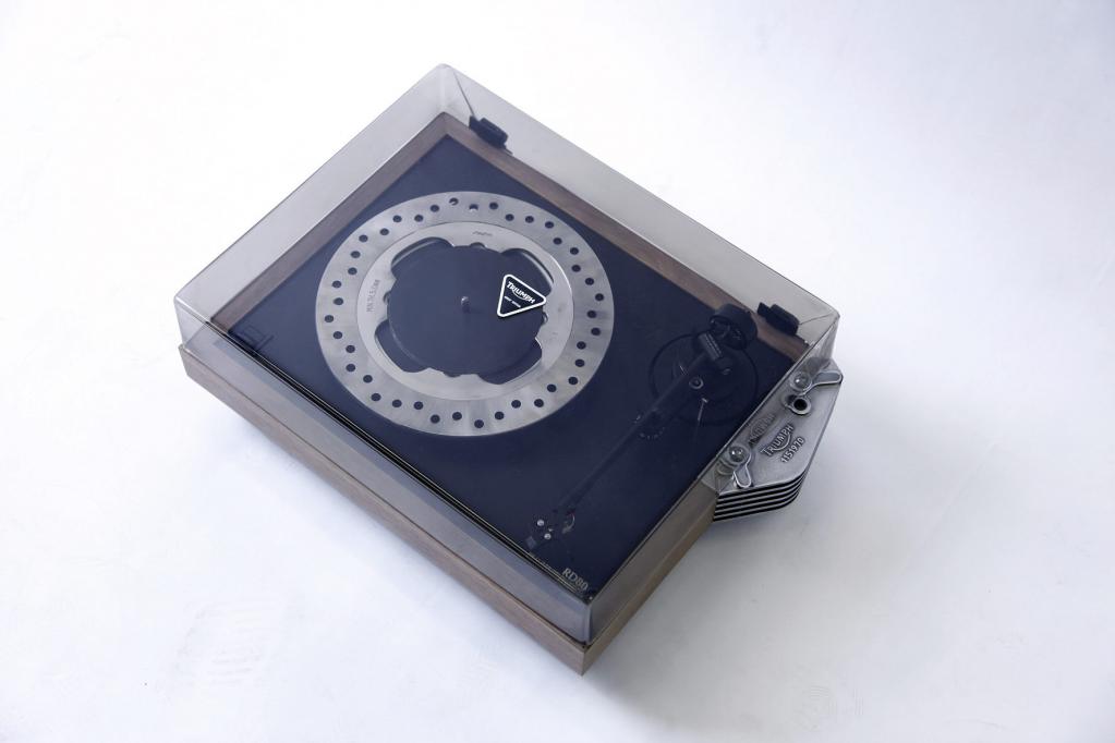 Innovativ: Plattenspieler einmal anders. 