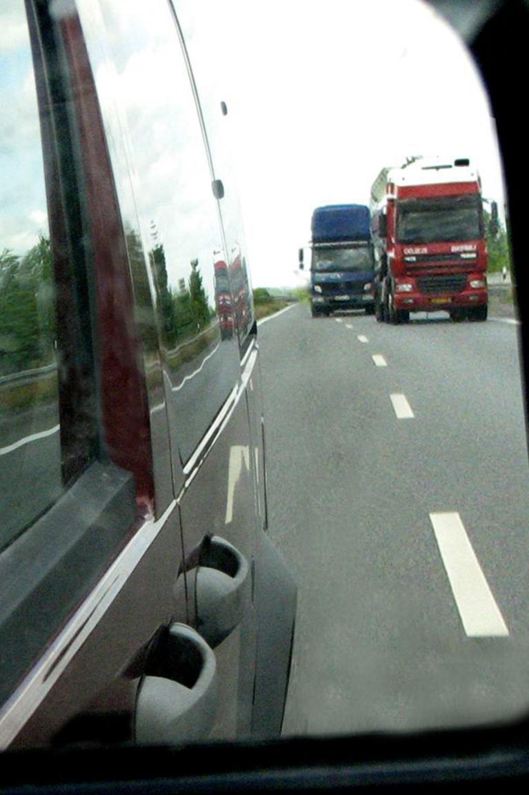 Lkw-Überholverbot in Ungarn 