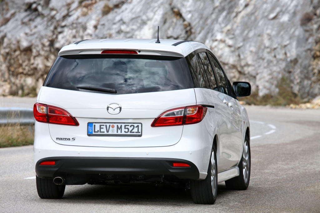 Mazda5 mit neuem aufgeladenem 1.6 MZ-CD Common Rail Diesel verfügbar