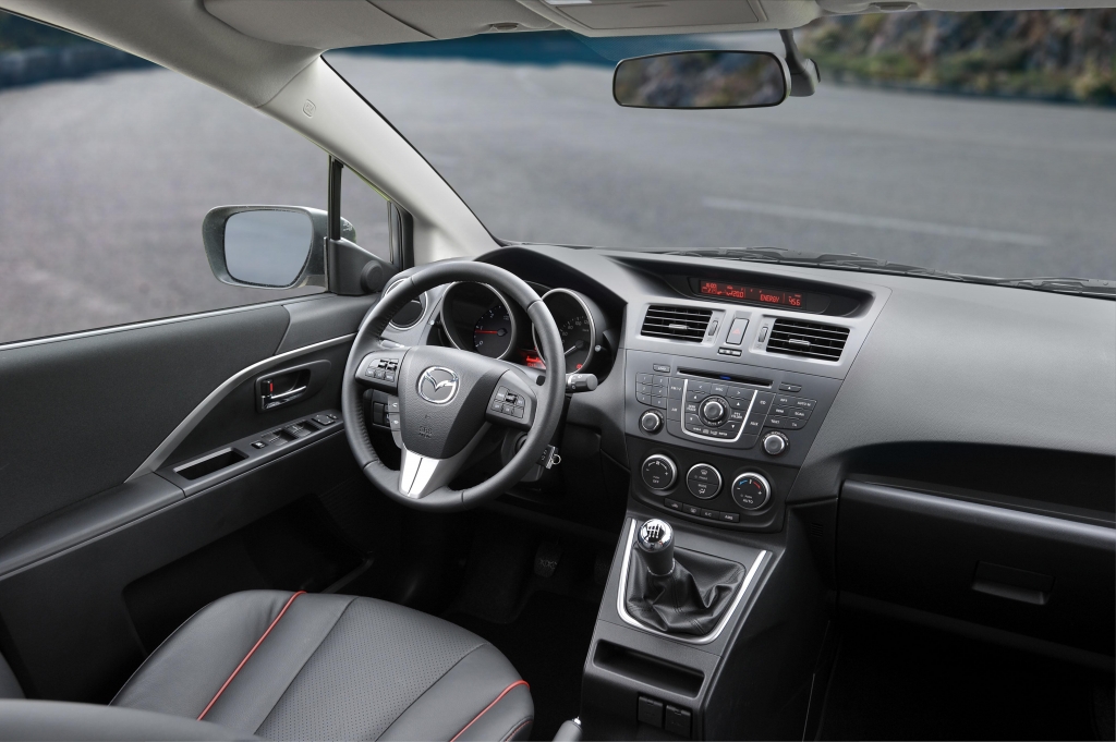 Mazda5 mit neuem aufgeladenem 1.6 MZ-CD Common Rail Diesel verfügbar