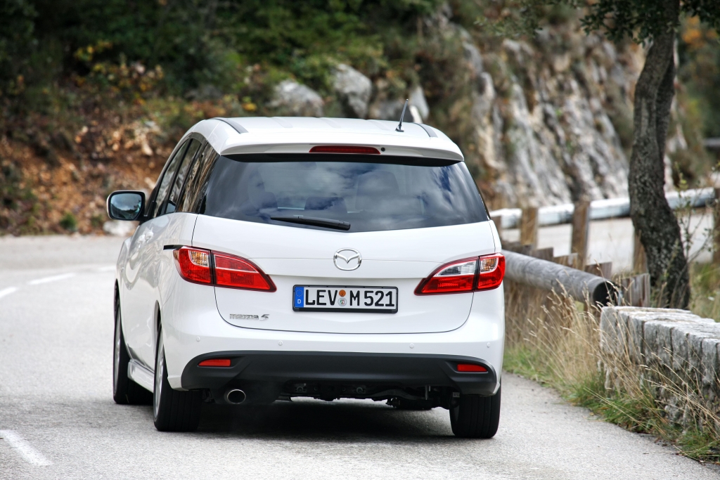 Mazda5 mit neuem aufgeladenem 1.6 MZ-CD Common Rail Diesel verfügbar