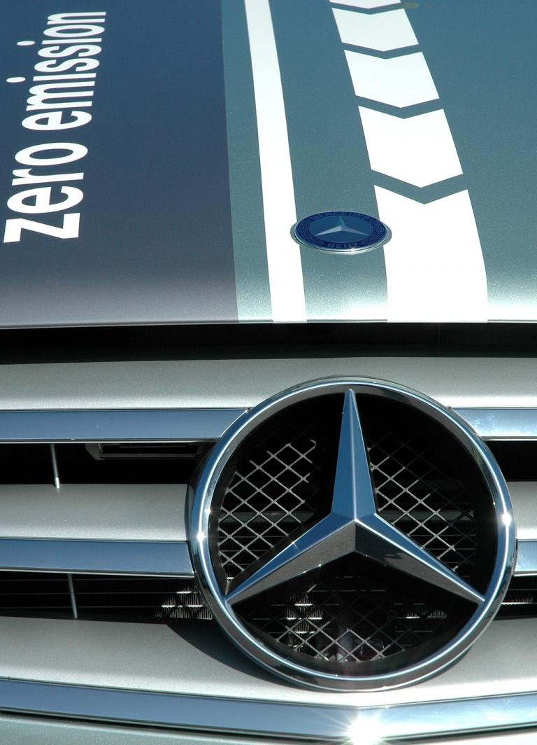 Mercedes B-Klasse F-Cell: Markenstern an der Front mit 