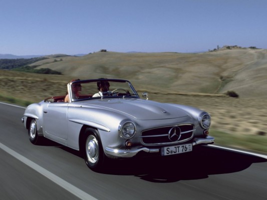 Mercedes-Benz Roadster wird 55 Jahre