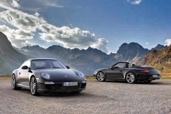 Porsche 911 Black Edition - Schwarzer Einstieg