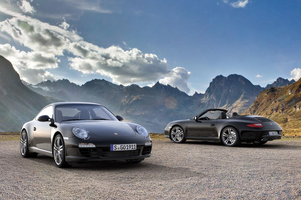 Porsche 911 Black Edition - Schwarzer Einstieg