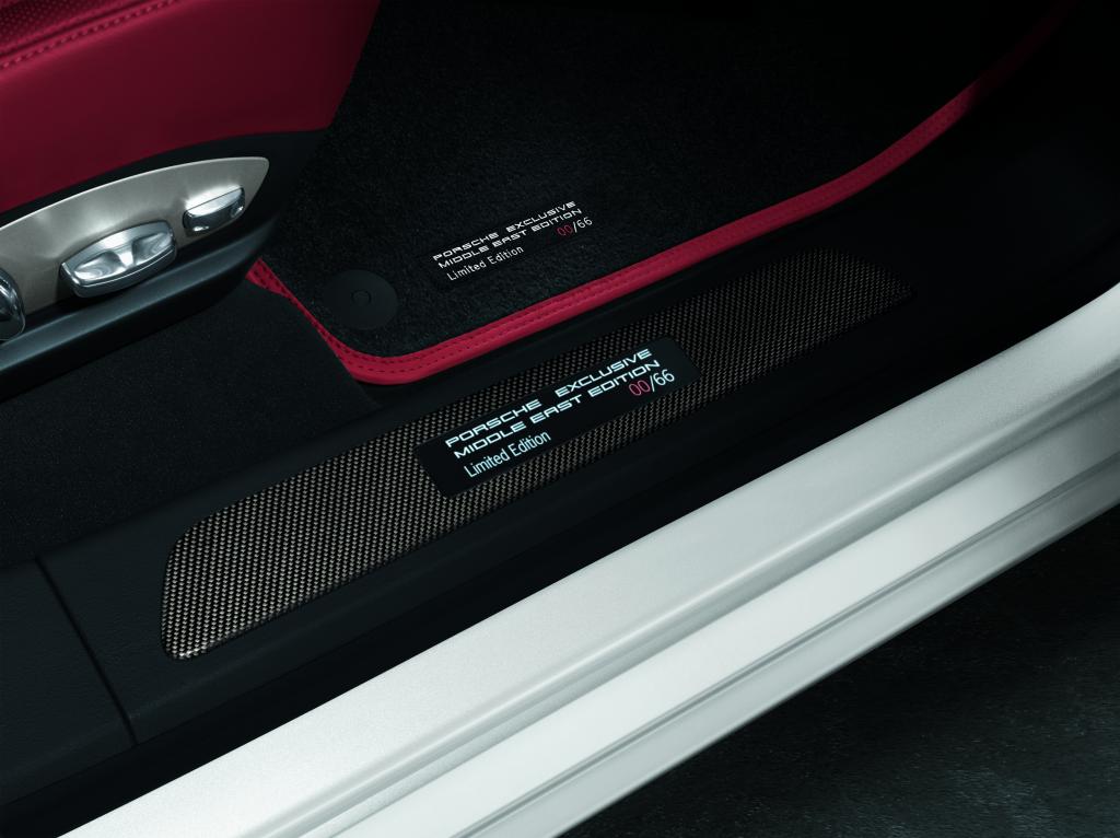 Porsche Panamera 4S Exclusive Middle East Edition.
