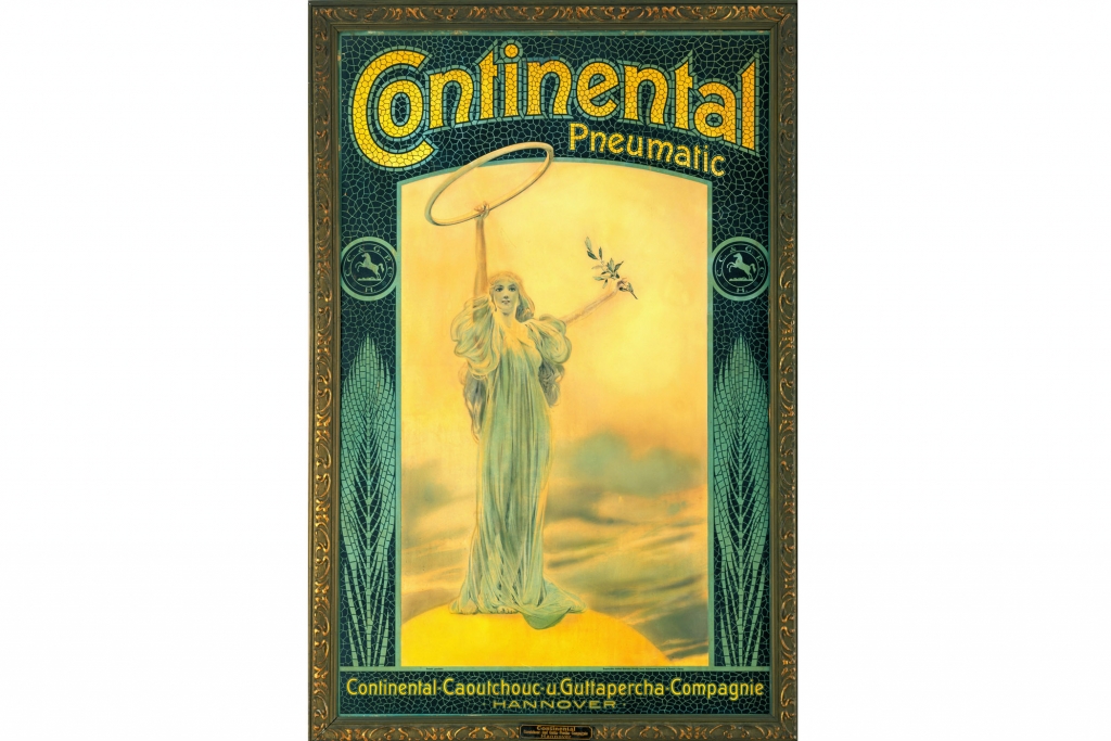 Reifenwerbung um 1900