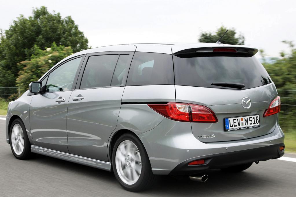 Rund 5 000 Mazda5 zurück in die Werkstatt 