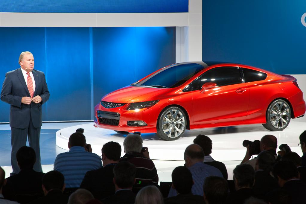 Setzt große Stücke in seinen neuen Kompakten: Hondas oberster US-Verkäufer John Mendel. 