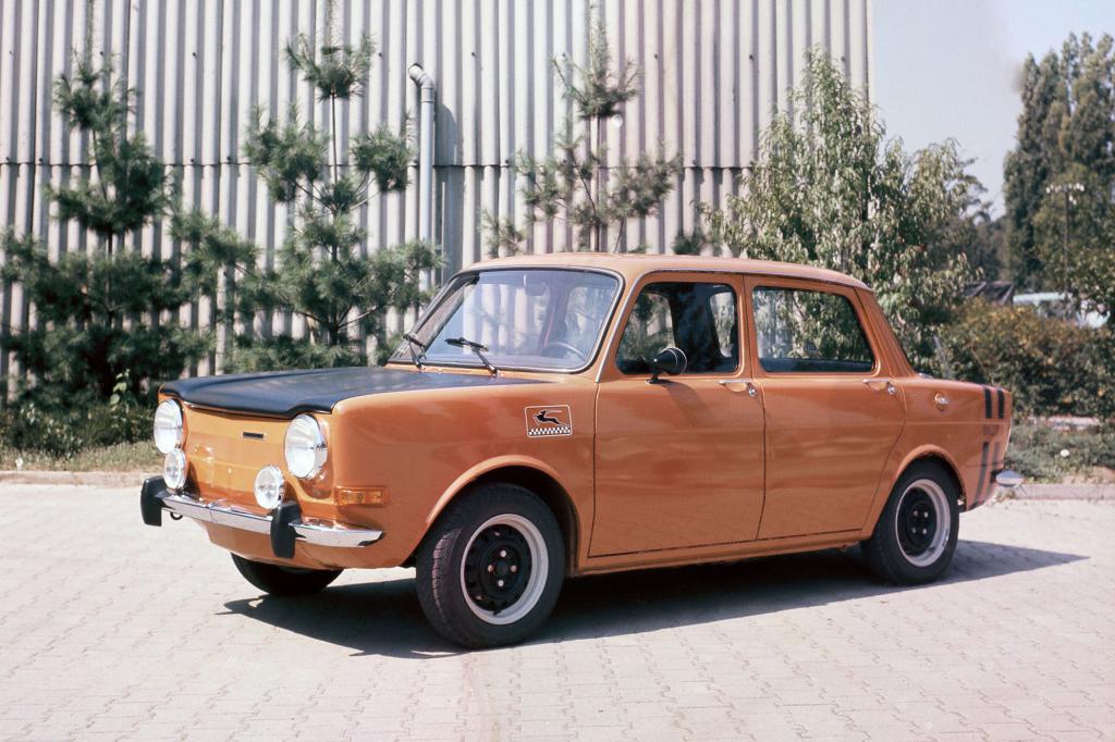 Simca baute in den 70er Jahren Autos mit Heckantrieb