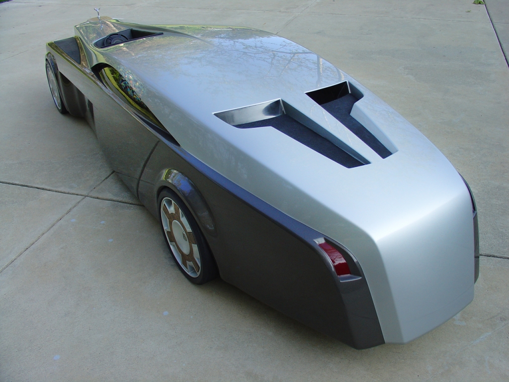 Sollte das Konzeptauto verwirklicht werden, soll der Wagen über 7 Meter lang sein, Bild: Jeremy Westerlund