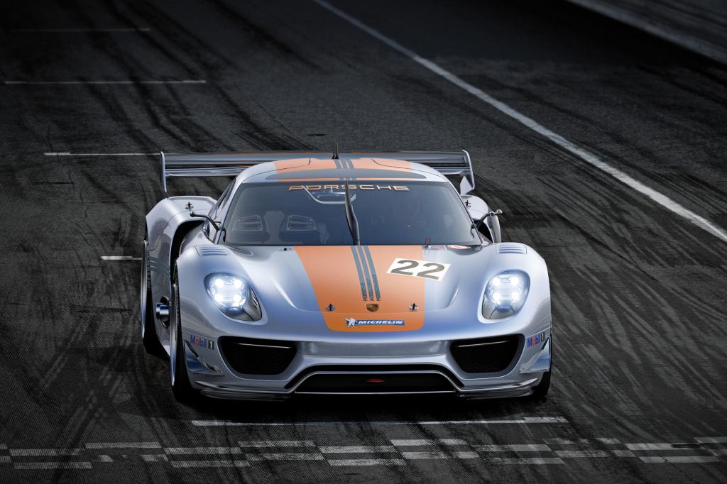Supersportler aus dem Baukasten, der neue Porsche 918 RSR