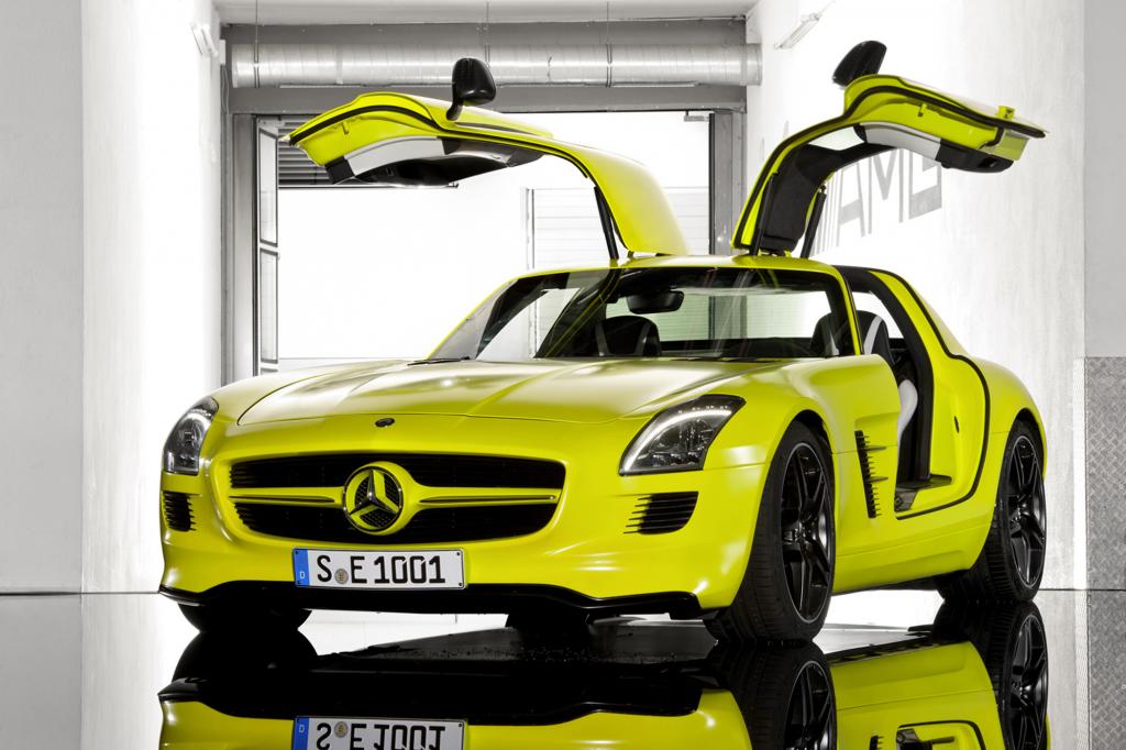 Supersportwagen SLS wird elektrisch