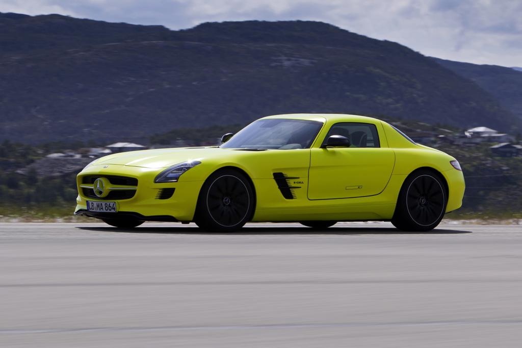 Supersportwagen SLS wird elektrisch