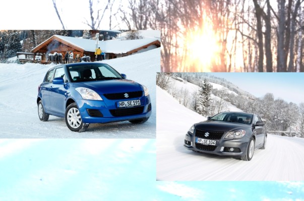 Suzuki Swift 4x4 und Suzuki Kizashi 4x4 i-AWD: Allradantrieb für alle
