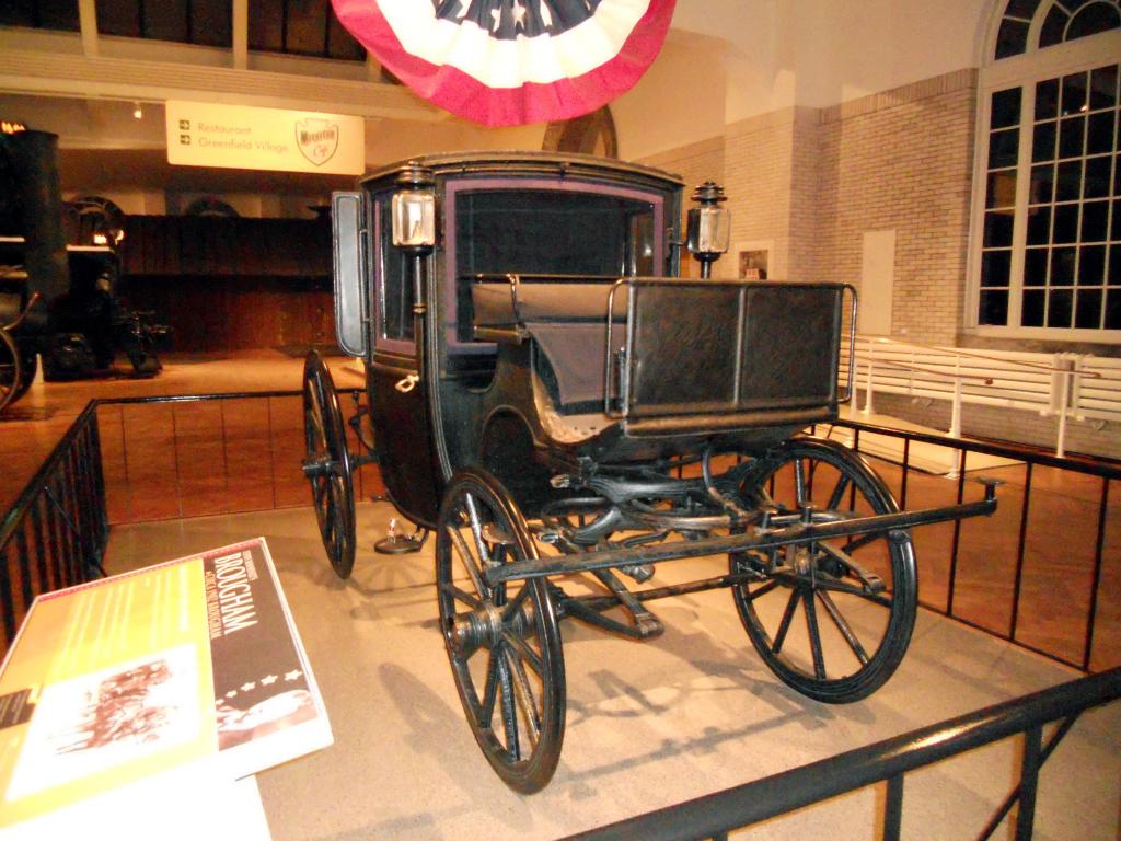 Teddy Roosevelts Brougham von 1902.
