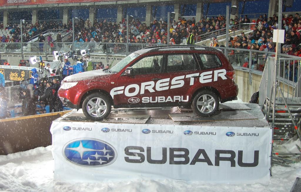Thomas Morgenstern gewann Subaru Forester