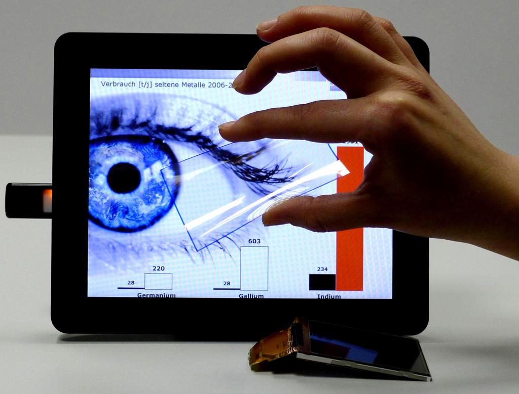 Touchscreen Monitor - Plastik statt seltene Erden