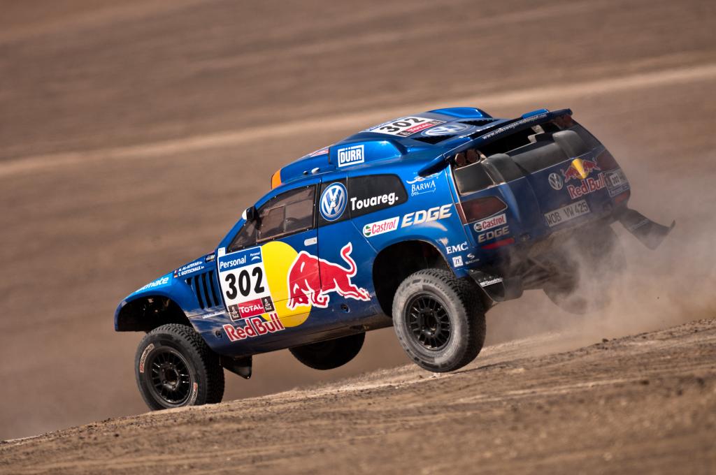 VW Race Touareg von Nasser Al-Attiyah und Timo Gottschalk.