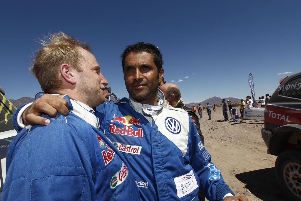 VW Race Touareg von Nasser Al-Attiyah und Timo Gottschalk.