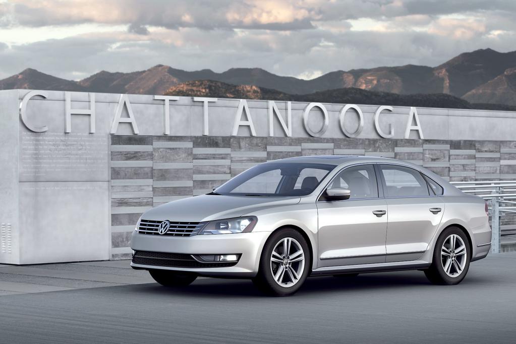 VW präsentiert seinen eigens für den US-Markt entwickelten Passat. 