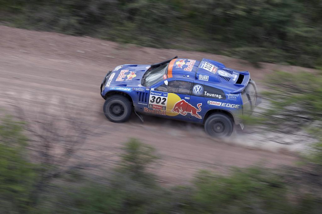 Volkswagen Race Touareg 3 von Nasser Al-Attiyah und Timo Gottschalk.