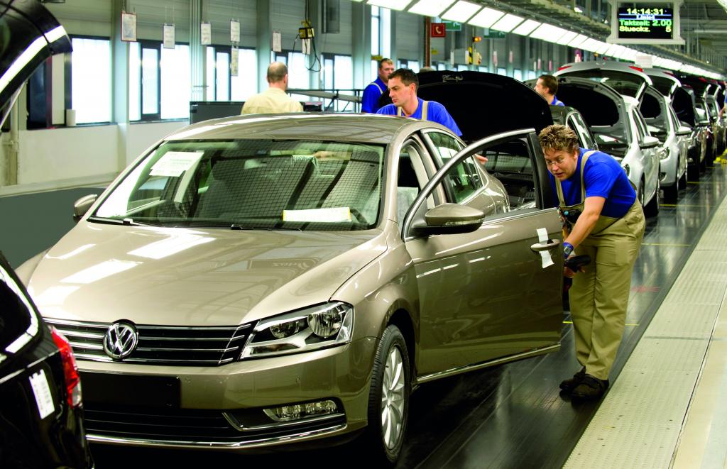 Volkswagen feiert in Sachsen Produktionsrekord