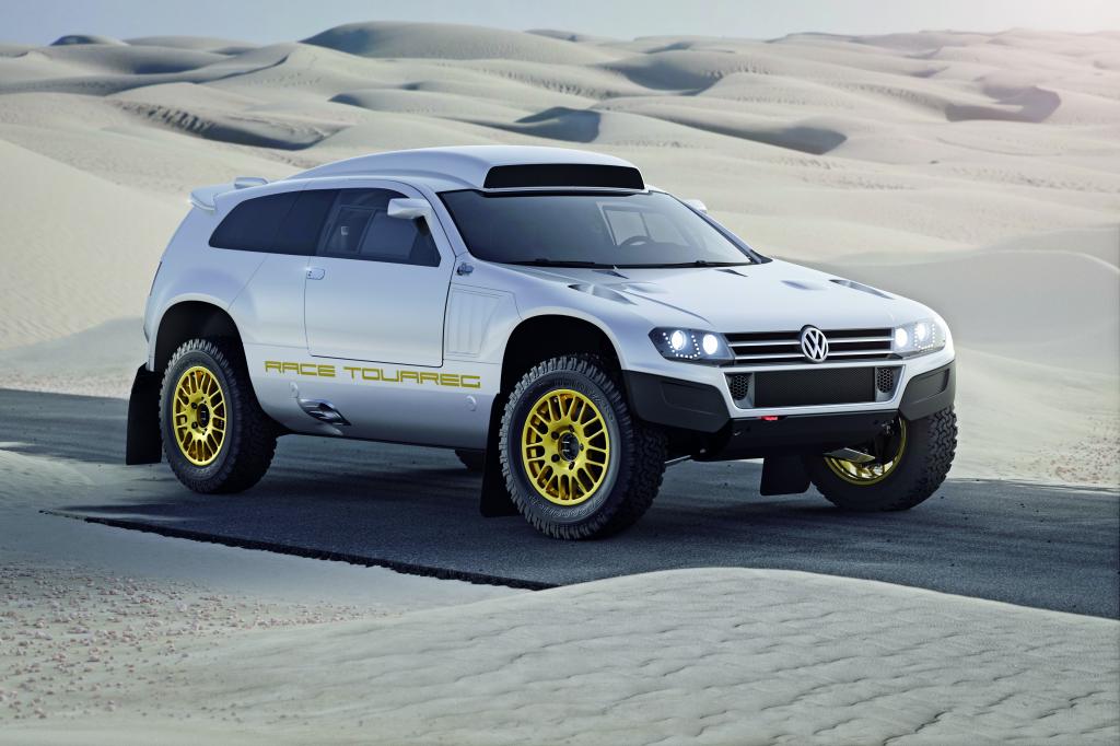 Volkswagen zeigt in Qatar zwei exklusive Touareg-Showcars
