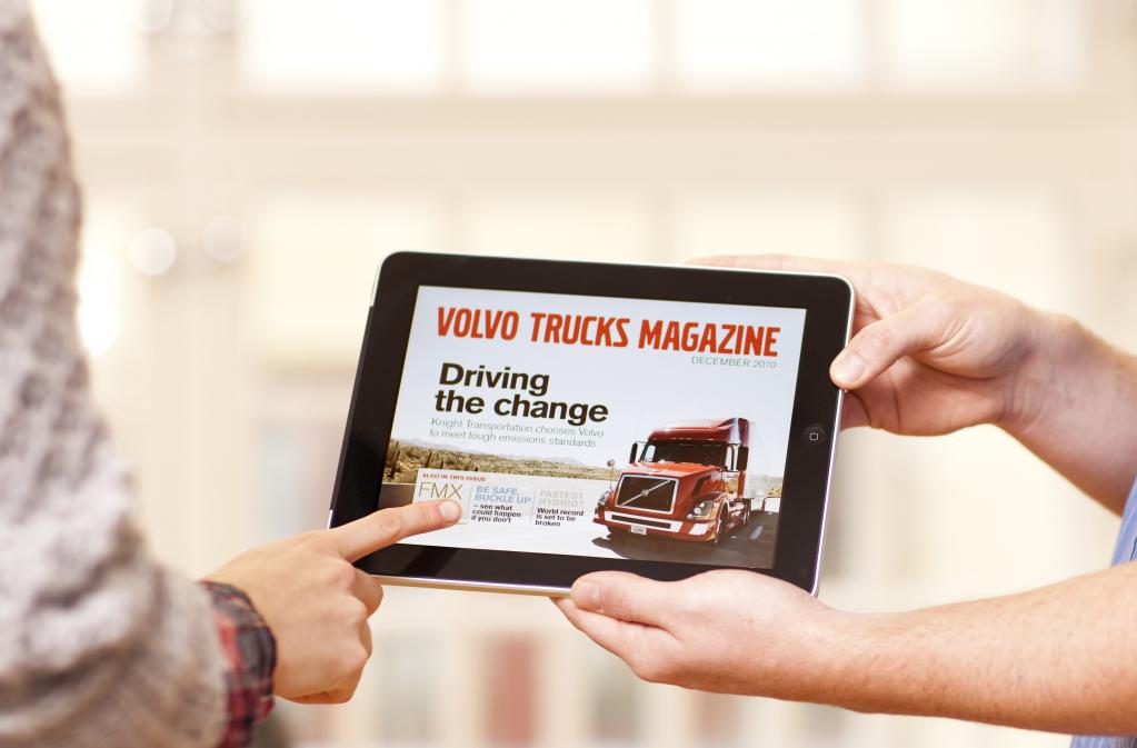 Volvo Trucks bringt iPad-Magazin heraus