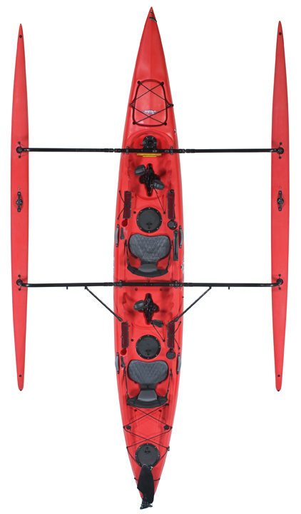 boot 2011: Catawest zeigt Hobie Mirage Tandem Island Trimaran