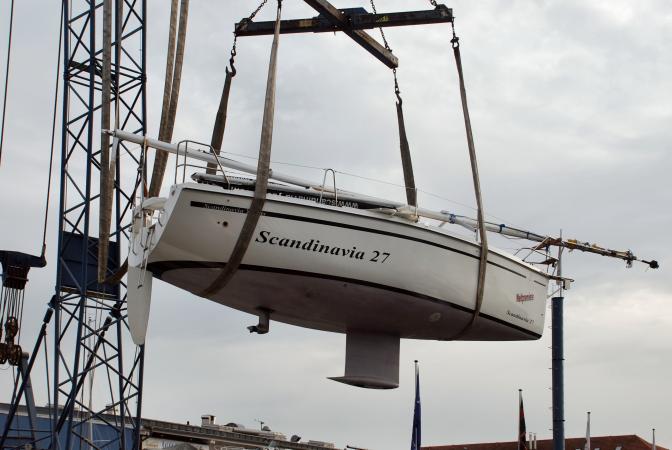 boot 2011: Scandinavia 27 als Kielschwertversion