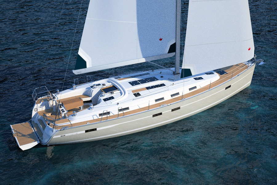 boot 2011: Weltpremiere der Bavaria Cruiser 50 mit Doppelradsteuerung