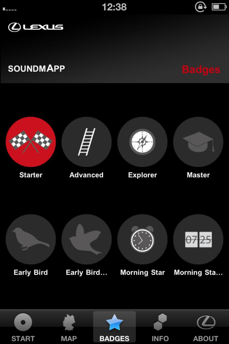 „SoundmApp“ von Lexus.