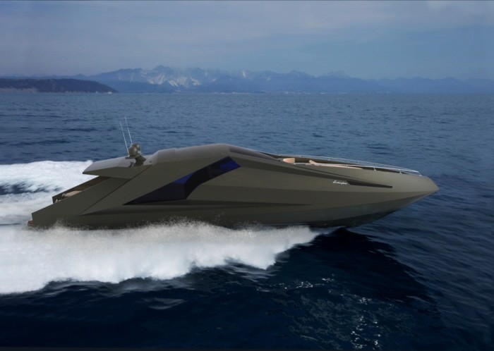 15 Meter lang ist die Power-Yacht