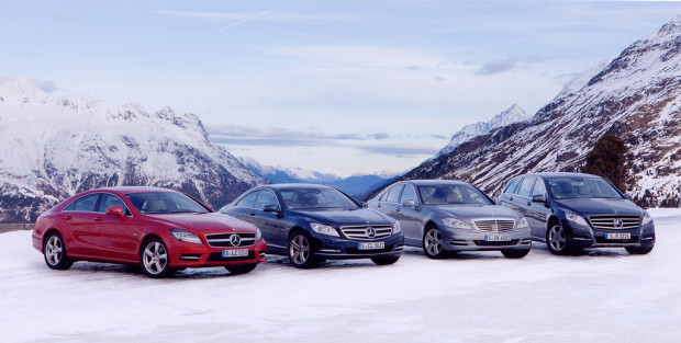 Allrad-CLS erweitert ab September die 4Matic-Flotte von Mercedes