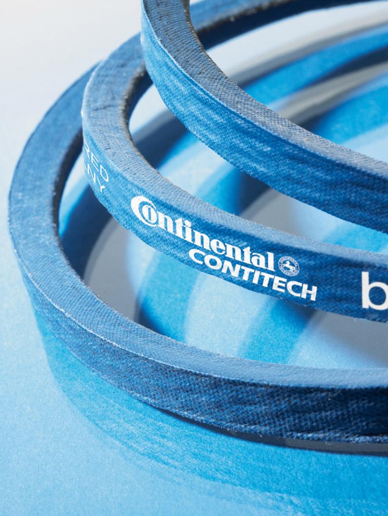 Antriebsriemen aus der BlueConcept-Familie von ContiTech.