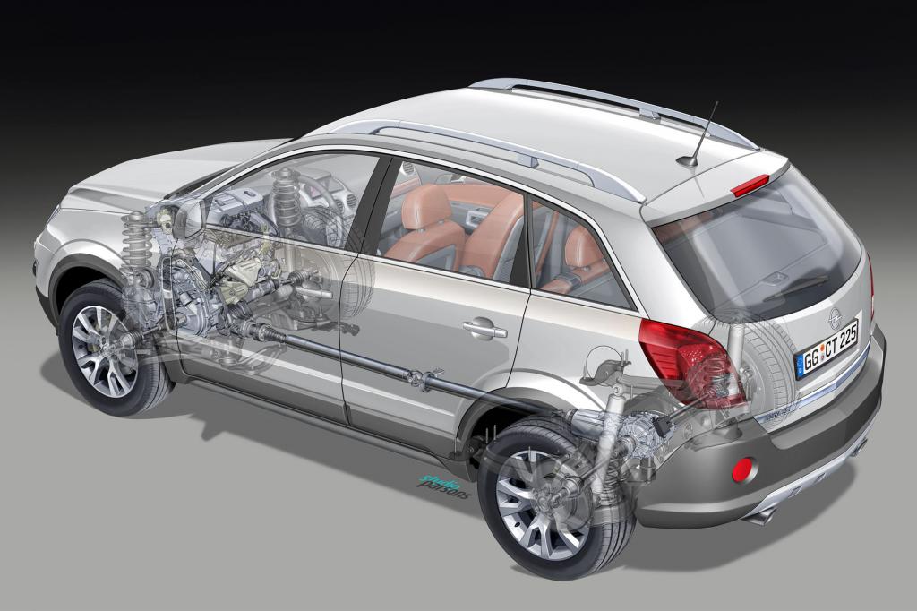 Auch der SUV Antara ist neu