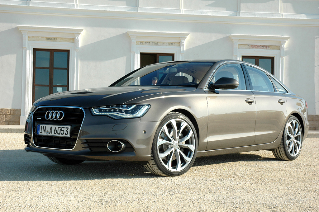 Audi A6, hier die Limousine in der Neuauflage. 