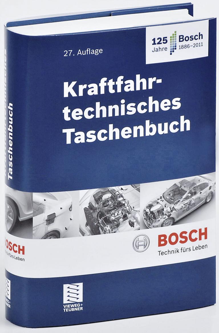 Bosch überarbeitet Kraftfahrtechnisches Taschenbuch