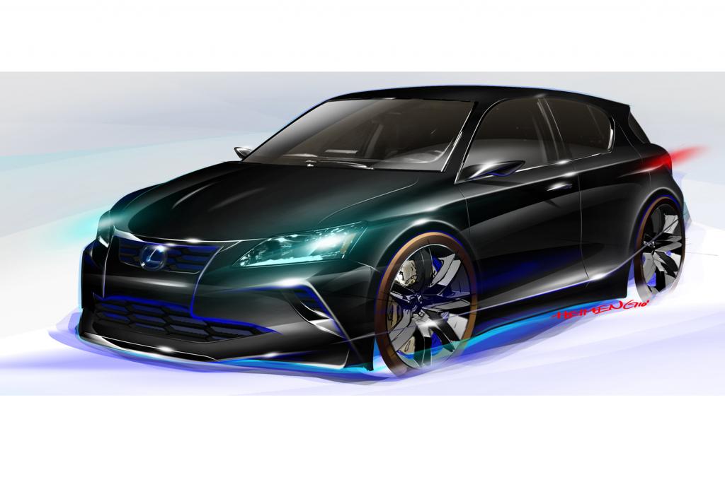 Chicaco: Lexus Five Axis Project CT - Finsterer Hybrid