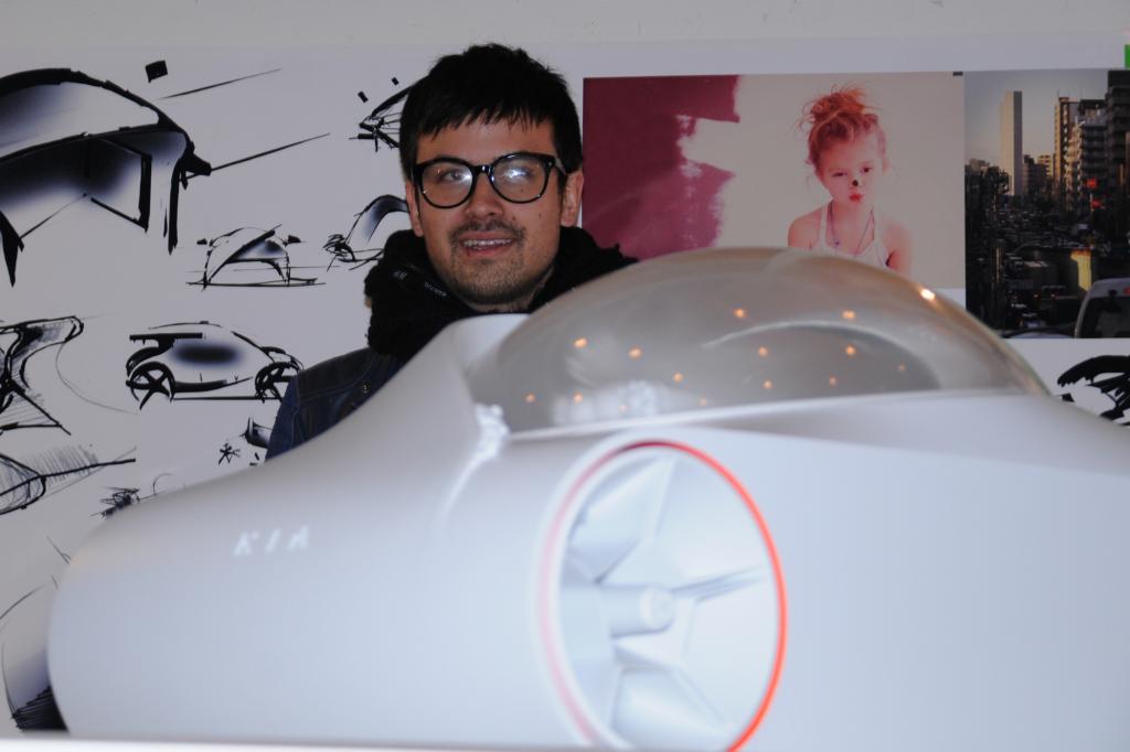 Christopher Lai und sein Kia-Konzept
